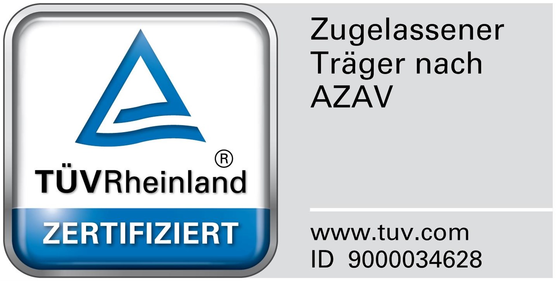  Zertifikat TÜV Rheinland